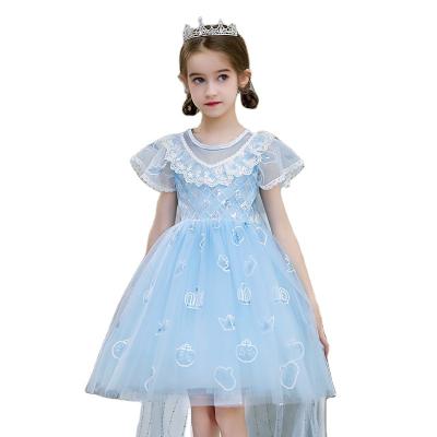 China New Design Washable Girls Wedding Party Dress Baby Dress Party Wear Halloween Princess Girl Birthday Party Dress for sale