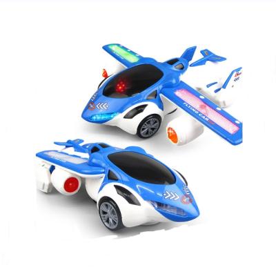 China Flashing Light and Music Early Learning Educational Electric Universal Airplane with Flashing Light and Music Toys for Kid for sale