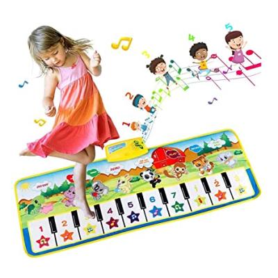 China Electronic Toy Kids Piano Mat, Electronic Music Musical Game Playmat Keyboard Covering Dance Mat Early Educational Toys for sale