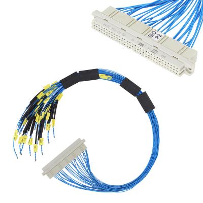 China Hot Selling Automotive Wire Harness Ring Terminal Lvds Molex Sae Connector 8 Pin Dual Flat Cable Dupont Ffc LS for sale