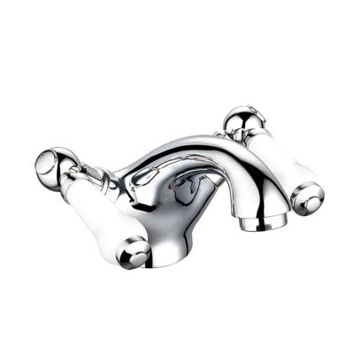 China English Style Bath Basin Shower Hand Waterfall Faucet Brass Mixer Taps for sale