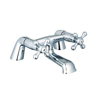 China Without Handle Hot Selling Waterfall Bathtub Slide Bar Double Handle Bath Brass Water Tap Mixers Faucet for sale