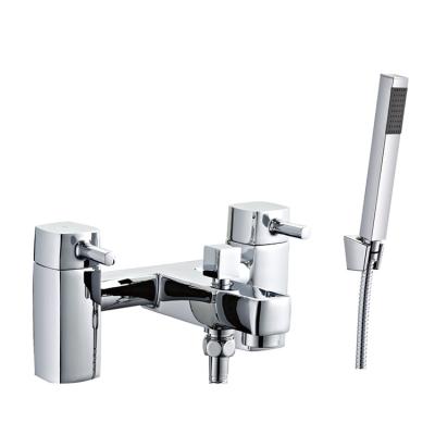 China Without Slide Bar England Style 59 Bathroom Bathtub Water Shower Mixer Taps Brass Faucets for sale