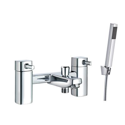 China Without Slide Bar 59 Waterfall Brass Bathtub Faucets Stand Up Bathtub Set Bathroom Taps Mixer Tap for sale