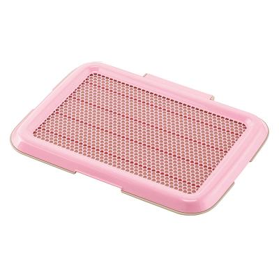 China Indoor Toilet Stocked Pee Pad Tray Lightweight Portable House Dog Pee Toilet Raining Day Dog Easy Clean for sale