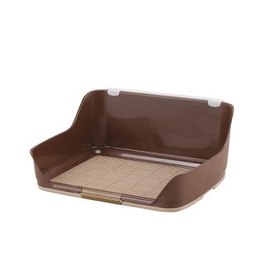 China Large Viable Dog Training Tray Detachable Potty Trainer Portable Dog Training Tray for sale