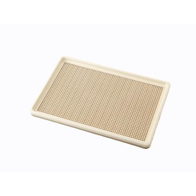 China Wholesale Viable High Quality Modern Dog Bathroom For Large Dogs Mesh Detachable Dog Potty Tray for sale