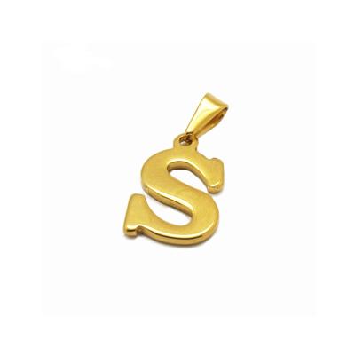 China Cute Alphabet Design Fashion Letter S Pendant Jewelry for sale