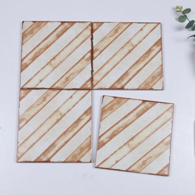 China High Safety Interior Popular Vintage Floor Tiles Design Subway Floor Mosaic Tile for sale