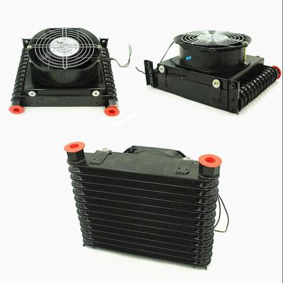 China Air Cooled Air Cooler AF1025T Oil Cooling Radiator Heat Exchange Fan AJ1025T Hydarulic Casting Cooler for sale