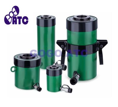 China Heavy Duty Single Acting Cavity Plunger Series Carbon Steel RCH Series 13-95 Ton Hydraulic Cylinder Replace For ENERPAC for sale