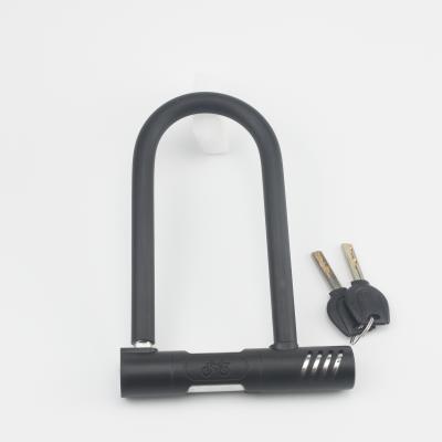 China Bicycle Top Selling 8116 Bicycle U Bolt Lock With Key Type U Lock for sale