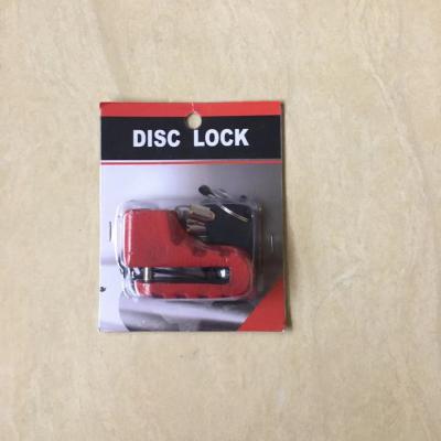 China Colorful Safe Disc Lockdisc , Lock Bicycle 8708 Motorcycle Bicycle Wheel Alarm With Alarm On Bike for sale