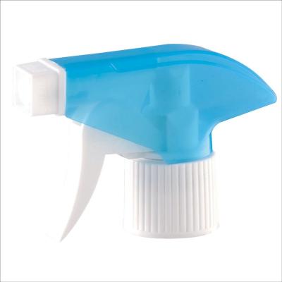 China white blue plastic pump trigger sprayer bottle 28/410 28/400 plastic cleaning trigger sprayer for sale