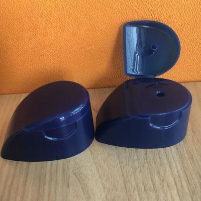 China Zhejiang hot sell new shape 24/410 plastic snap on flip top cap for shampoo bottle for sale