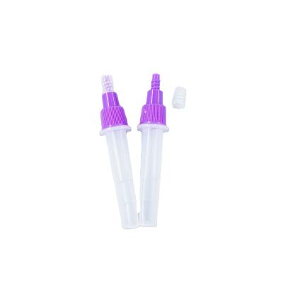 Cina High quality 3ml 5ml PP plastic nucleic acid detection reagent tube drplastic nucleic acid detection reagent tube dropper bottle in vendita