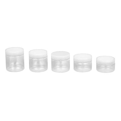 China pp cosmetic jars fancy double walled jar luxury plastic jars with lids for sale