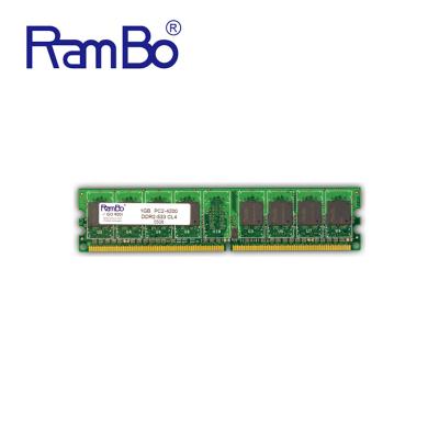 China RamBo Module Desktop Memory Dimm DDR2 533mhz PC2-4200 8chips 1gb Long Desktop RAM for sale