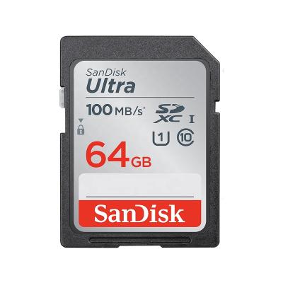 China Original SanDisk Ultra SD Card SDXC Card UHI-I Class10 64gb Memory Card SDSDUNR-064G-GN6IN for sale