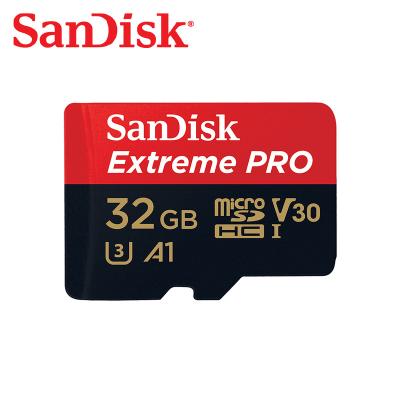 China Plastic SanDisk Pro Extreme Micro SD Card With SD Adapter UHS-I A1 U3 V30 C10 Flash TF Card 32gb Memory Card for sale