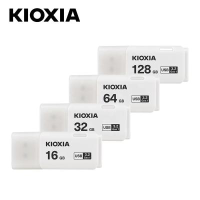 China Exw new original KIOXIA TransMemory U301memory flash drive 16gb 32gb 64gb 128gb GEN 1 USB 3.2 plastic disc disk 2020 prices for sale