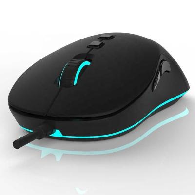 China Hot QPAD DX-20 1000Hz 7 Finger Button RGB LED Laser Gaming Mice 3500 IPC Programmable Optical Gaming Mouse for sale