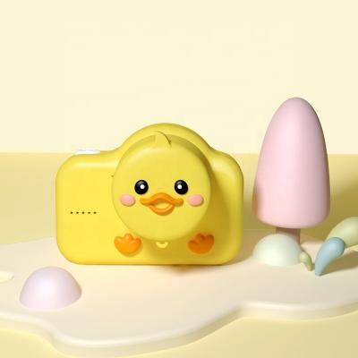 China About 20MP Cartoon Digital Camera Dual Shot HD 720P 2 Inch IPS 20 Million Pixel Nuts Duck Smart Kids Video Camera for sale