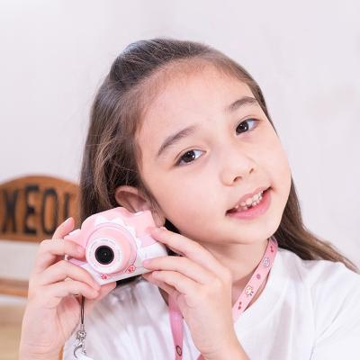 China > Wifi + 25MP Child Gift Kids Camera Shooting App For Dual 2 Inch IPS 32MP Pink Dinosaur Digital Mini Kids Photo Video Camera for sale