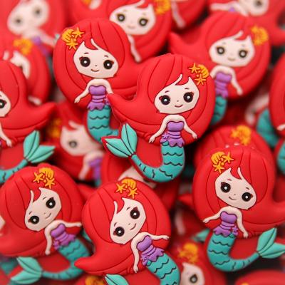 China Eco-friendly Silicone Mermaid Beads Baby Molar Beads Diy Accessories Beads Bulk Wholesale for sale