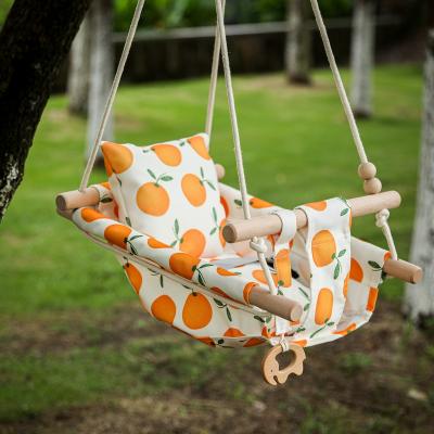 China Wholesale Custom Baby Swing Swing Chair Combination Hammock Modern Indoor Wooden Indoor Outdoor Swing Chair for sale