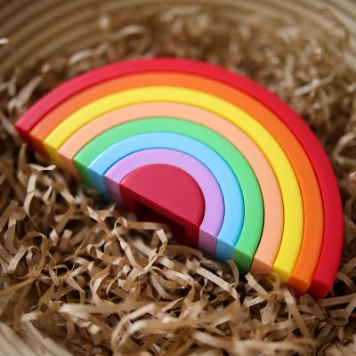 China Eco-friendly Material Montessori Toys Baby Silicone Toys Eight Grid Toys Educational Wholesale for sale