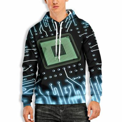 China Hip Hop Pop Streetwear Print Hoodies Men's Sweatshirts Hoodies Oversized Hip Hop Custom 3D Print Anti-Shrink Full Hoodies for sale