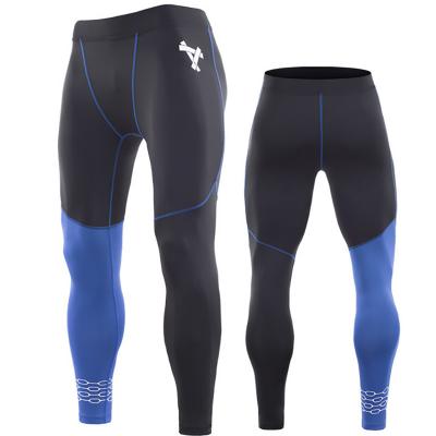 China Men's Compression Tight Jogging Exercising High Quality Viable Hot Selling Gaiters Men's Gym Pants Pants Fitness Legging for sale