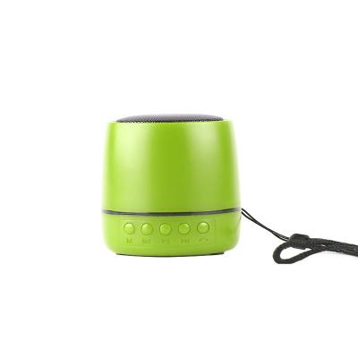 China Wholesale PORTABLE Custom Color Logo Portable Wireless High Quality Speaker With Lanyard Tf Card Fm Radio BT Diaphragm Speaker for sale