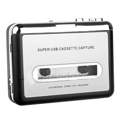 China Newest Professional Audio Cassette Player Recorders Tape Walkman USB Cassette Player To MP3 Converter 4.3 x 3.1 x 1.1 inch for sale