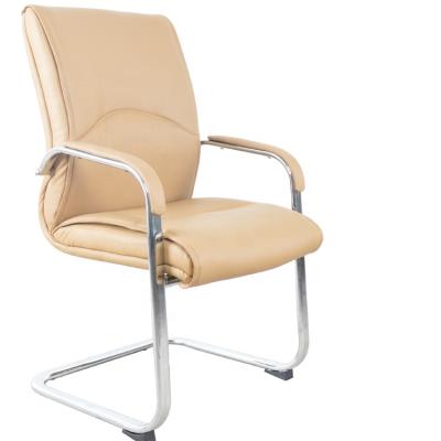 China DESK CHAIR GUYOU GY-1864C Executive PU Leather Office Visitor Chair Without Wheels for sale