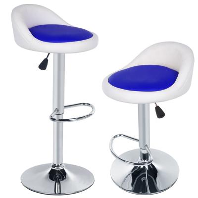 China Bar Chair Anji Guyou Quality PU Leather Seat Adjustable Bar Stool for sale