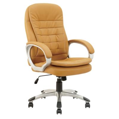 China Genuine Leather Executive Executive Computer Swivel Chair Arm Wholesale Seat Genuine Leather Office Chair for sale