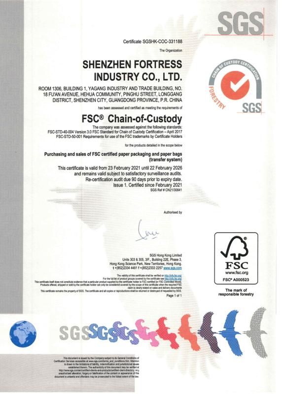 FSC - Shenzhen Fortress Industry Co., Ltd.