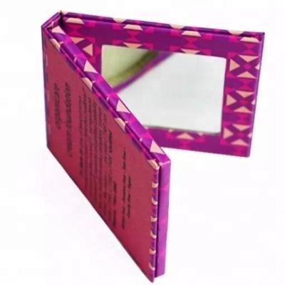 China Beautiful Recyclable Wholesale Empty Magnetic Eyeshadow Palette Mini Makeup Eyeshadow Palette Packaging for sale