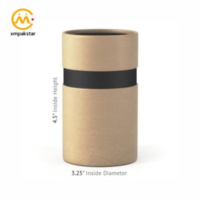 China Recyclable Multifunctional Custom Paper Tube Food Packaging Paper Tube Professional Packaging Cylinder Box for sale