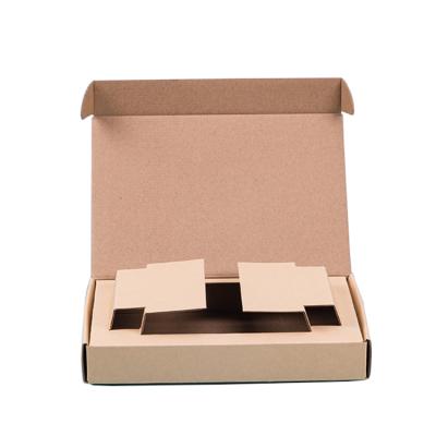 China Recyclable Custom Printable Recycled Brown White Paper Cardboard Display Cardboard Packaging Box for sale