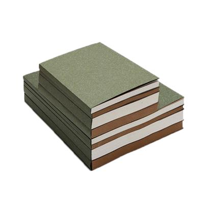 China Custom Quilted Thick Paper Sewn Cover 200 300 Pages School Notebook 160 Pages for sale