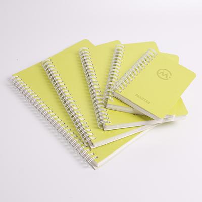 China Wholesale custom size spiral side cover school cheap paper notebooks with logo printing for sale