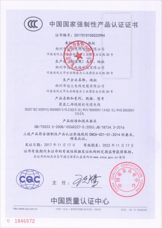 CCC - Henan Suhao Import And Export Co., Ltd.