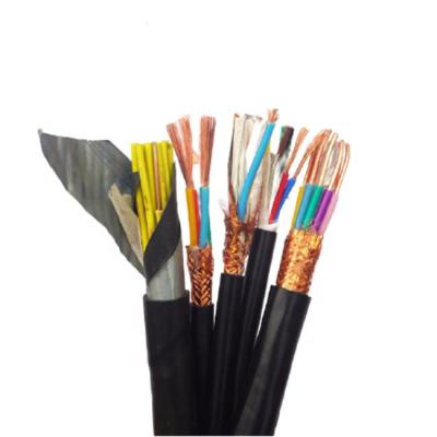 China High Strength Multicore Shielded Flexible Electrical Controls Cable Rvvp Control Cable Robotics System for sale