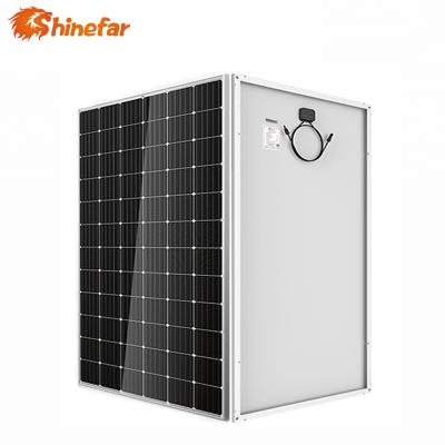 China Shinefar Mono Solar Panels Mono Full Silicon 390w 400w 410w Silicon 158.75mmx158.75mm for sale