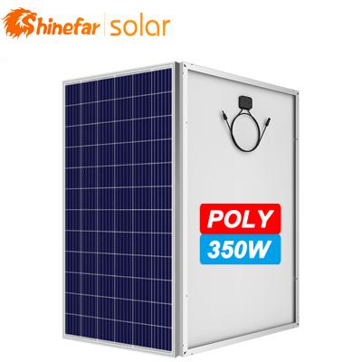 China Shinefar solar panel 350 watt poly 72 watt poly solar modul cells factory price SF-M6/72 (335-380W) for sale