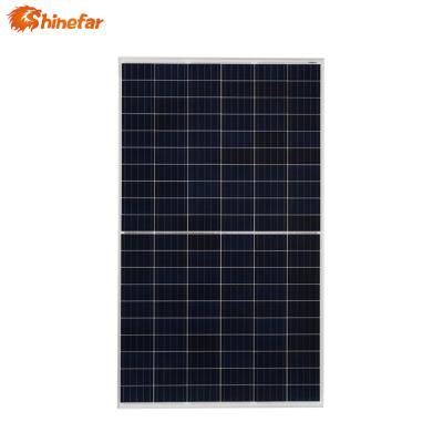 China 330W 340W solar panel 5bb 9bb PERC module board solar shinefar 158.75mmx158.75mm for sale