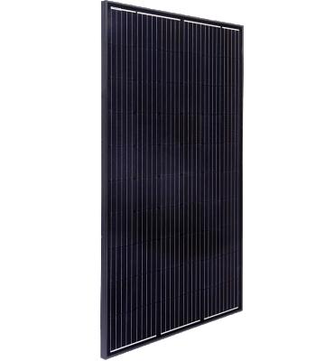 China 330w 60 full black mono cells solar panels in SF-M6/60 300W solar power system for sale